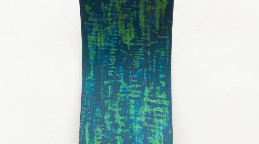 Lacquer Leaf Blue in Green 2