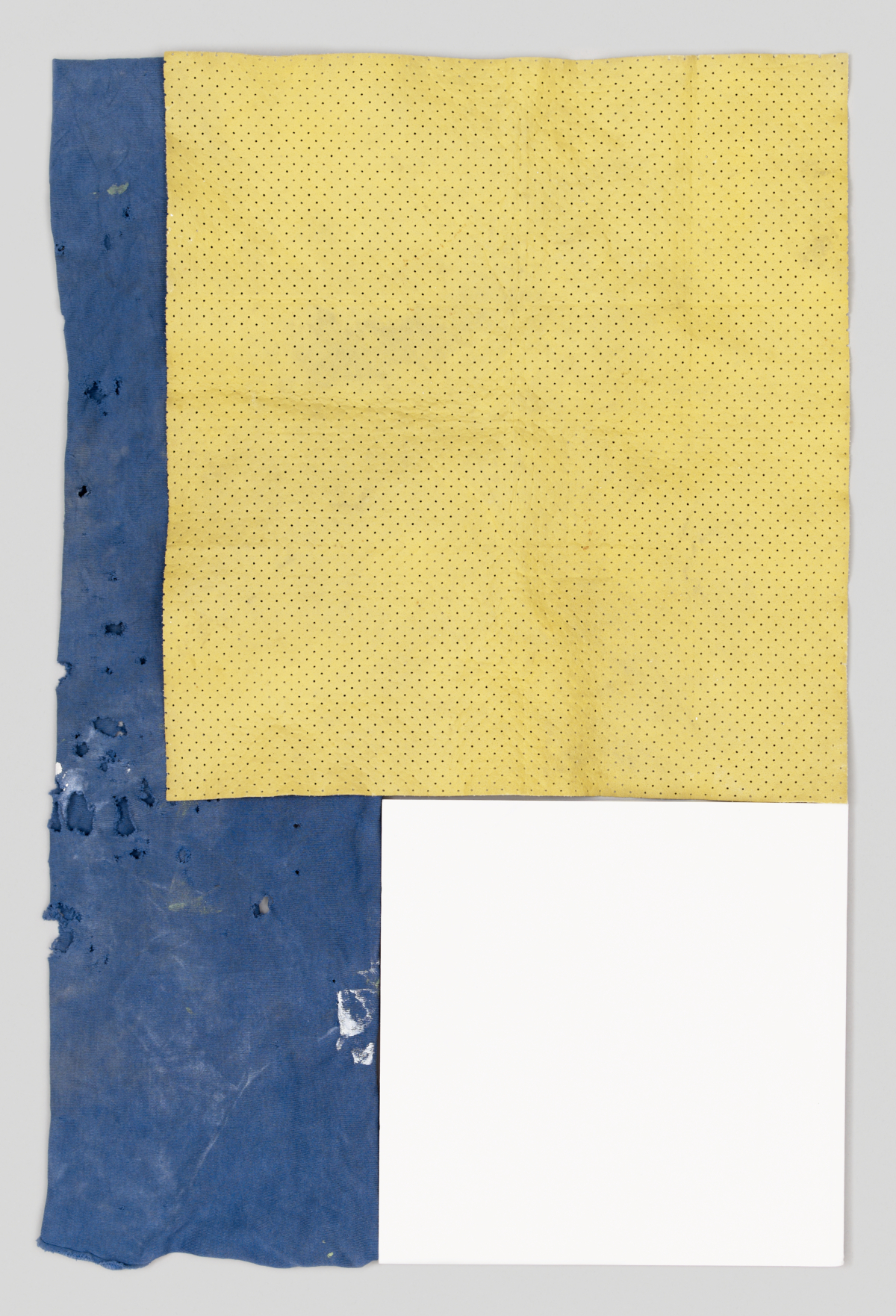Composition With Blue Rag